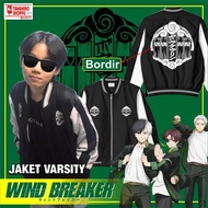 Anime Cosplay Jacket WIND BREAKER Bofurin Jacket Sakura / Suo / Umemy / Varsity Jacket