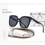 2022 gm Sunglasses Female Influencer Same Style GM Sunglasses Men Style Metal Teeth Square Style Fas