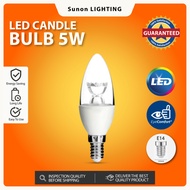 C37 5W Edison Bulb E14 LED Candle Bulb Chandelier Filament Bulb Mentol Lampu