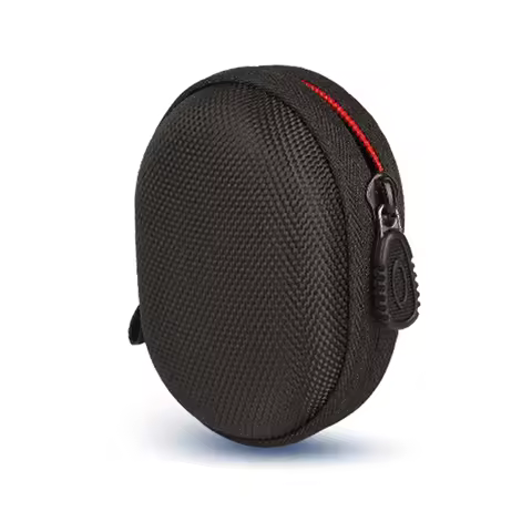 Hard Shell Carrying Case Bags with Carabiner Hook Wireless Earphone Box Shockproof Dustproof Anti Fa