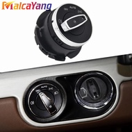 97061353307หัวสวีตช์ควบคุมไฟรถยนต์สำหรับ Porsche Cayenne Cayman Panamera Turbo Macan 991 911สวิตช์ไฟ