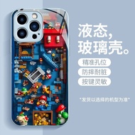 Phone Phone Case Super Mario Mario Cute Cartoon Creative iPhone13 14 15Pro max