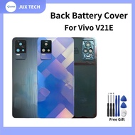 For Vivo V21e Back Glass Battery Cover For v21e Rear Door Housing Case