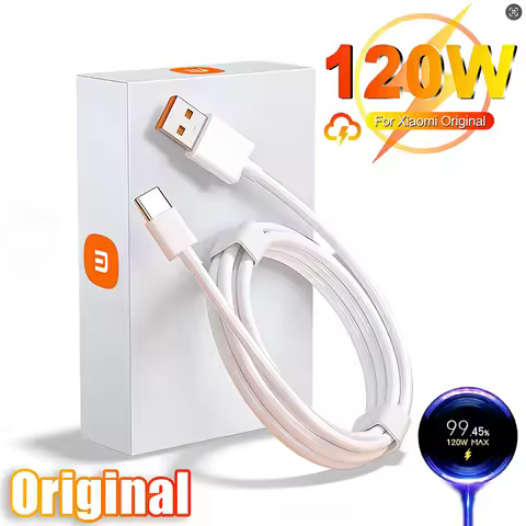Original For Xiaomi 120W USB Type C 67W Cable Mi 17 Pro Max 14 Ultra 13T Pro Redmi Note 15 K90 Poco 