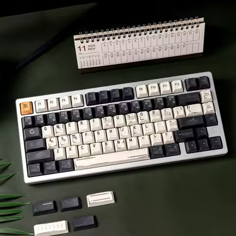 Interstellar Keycaps Cherry Profile Dye-Sublimation PBT Keycaps For MX Mechanical Keyboard Wooting/M