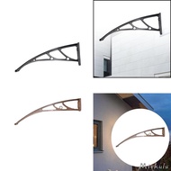 [Miskulu] Window Awning Bracket, Window Awning Bracket, Rustproof Heavy Duty Front Door Awning Brack