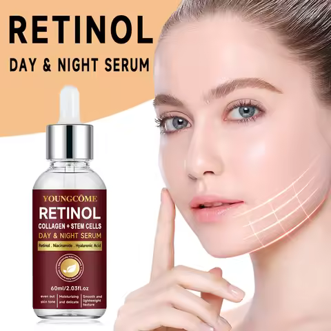 Retinol Day & Night Serum Face Serum Liquid Serum For Face Hyaluronic Acid Moisturizing Nourishing S