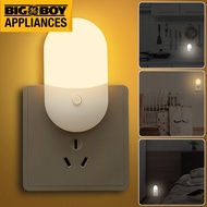 Dim Light Night Bedroom For Baby Plug-In Led Night Lights White Warm Light Baby Nursing Eye Sleep