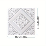 35cm wallpaper ติดผนัง 3d มีกาวในตัวสติ๊กเกอร์ติดผนัง ตกแต่งห้อง ฝ้าเพดาน วอลล์เปเปอร์ กันน้ำ สติ๊กเ