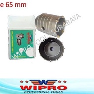 MATA Hole Saw Concrete Wall Drill Hollow Holesaw TCT Bit 65mm Wipro