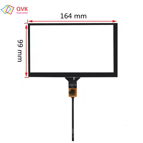 QVK 7 Inch Compatible P/N YDT-8191-V4 YDT-8191-V0 DVD multimedia speaker player Capacitive touch scr