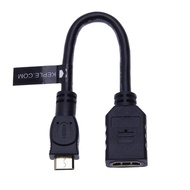 Mini HDMI Adapter to HDMI Lead Cord Adaptor Cable for Connecting Tablet Camera Canon EOS 550d, Nikon