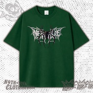 24H SHIP N9THNOVA bat-printed T-shirt Gothic trendy casual