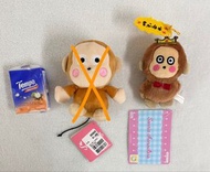 Sanrio 馬騮仔 Monkichi 皇冠 造型 公仔 正版