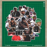 HOT 50 PCS 50 Cent Stickers Fashion Cars Decal Cool Card Album Custom Vinyl Waterproof - Aesthetic S