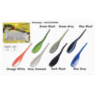 OPASS Fishing lure BABY SOFT PLASTIC LURE soft worm ultralight UL soft bait