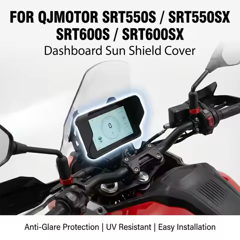 FOR QJMOTOR SRT550S SRT550SX SRT600S SRT600SX Sun Shield Sun Visor Cover Instrument Screen Sunshade 
