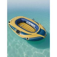 Kayak fishing boat, outdoor rafting and wild fishing boat, thickened rubber boat, assault boat, lure