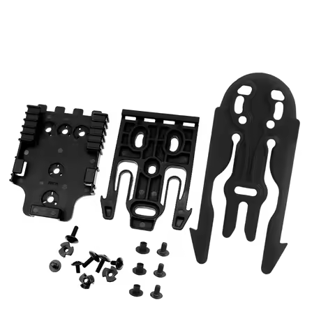 MOLLE Accessory Locking Fork System Tactical Pistol Holster Mount Platform with QLS 19 22 Hunting Ho