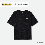 Giordano Men Minions Collection Allover Printed Short Sleeve T-Shirt