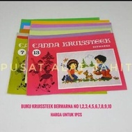 BUKU KRUISSTEEK CANNA BUKU KRISTIK BELAJAR SULAM MENYULAM CROSS STITCH