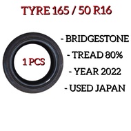 Tyre / Tire / Tayar 165/50 R16 Bridgestone Tyre / Tire / Tayar 165/50 R16