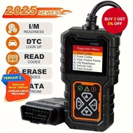 The Cy3001 Universal Obd Ii Scanner Reads and Clears Engine Fault Codes for Obd2 Vehicles Post-1996 