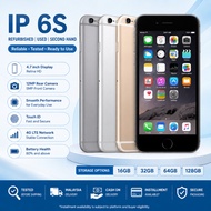 IP6S Refurbished Used Smartphone 16GB 32GB 64GB 128GB Second Hand Phone Malaysia Delivery COD Instal