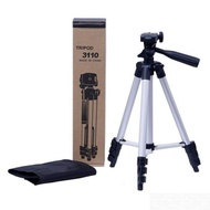 READY STOCK A3110 Tripod stand phone aluminum leg camera dslr smartphone mobile stand 3110A Tripod With Bag