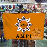 NEWEST AMPI FLAG SIZES 100X150Cm, 90X135Cm, 80X120Cm AND 60X90Cm