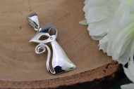 Silver thai Sterling Silver Cat Pendant  สร้อยคอจี้แมวเงินแท้925.ใส่ได้ทั้งเด็กและผู้ใหญ่