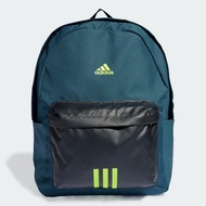 Adidas กระเป๋าเป้ Classic Badge of Sport 3-Stripes Backpack | Arctic Night/Black/Lucid Lemon ( IK5722 )