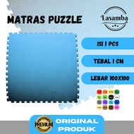 MATRAS SILAT ukuran 100 x 100 cm tebal 0,5-2cm / alas lantai / matras puzzle / alas yoga