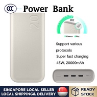 SAMSUNG CCC Certified Power Bank 45W 20000mAh BATTERY PACK EB-P4520 Fast Charging 3C Power Bank Outd