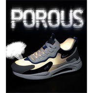 Running Shoes Summer Casual Lightweight Breathable Lace-Up Men Men's Sports Mesh T7J0