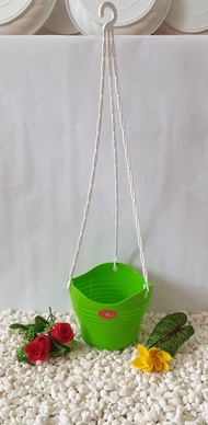 Pot Bunga Alexish Gantung Charlie Warna-Warni