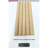 COMPRESS CORK HANDLE FISHING ROD