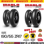 YEAR 2022 2023 PIRELLI DIABLO ROSSO IV 4 ROSSO IV 4 CORSA 190/55 ZR17 190/55-17 190 55 17