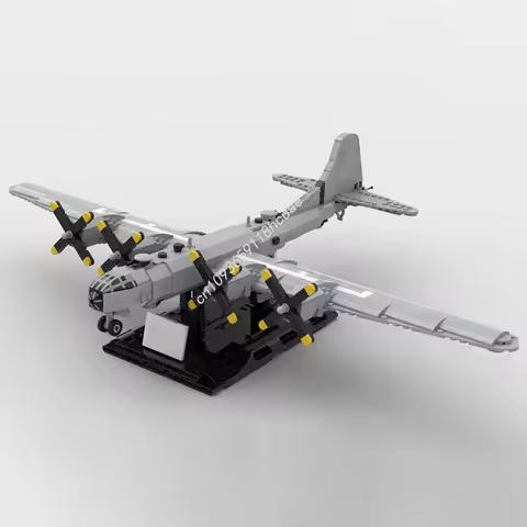 1095PCSMOC 1:72 B-29 Superfortress "Fifi" Fighter Aircraft Model Building Block Creative Assembly Ed