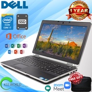 Dell Latitude E6520 - i7-2ndGen - 4Gb Ram (optional) - 120GB SSD (optional) - 15.6 Inch Screen - Fre