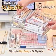 [Sale with slight scratches due to transportation] Transparent Acylic Plastic Storage Box/Clear Cosm