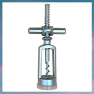 [hotkeystore.] Red Wine Bottle Opener Metal Wine Opener Champagne Cork Opener Turn Corkscrew