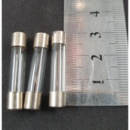 SPaRePaRt Glass Fuse 2Amp 250v Glass Fuse 270mm x 6mm Diameter