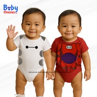 Baby Onesies PH Baymax-Inspired Robot Bodysuit – Soft Cotton Superhero Baby Costume for Boys & Girls
