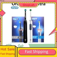 ShopLah Oral B Pro Ultra Electric Toothbrush Pro 4 Pressure Sensor 48,800 Strokes/Min 2 Min Timer 30