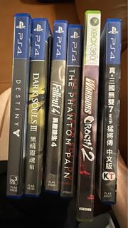 ps4/xbox360 game 二手遊戲