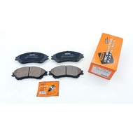 FRONT + REAR BRAKE PADS FOR VITARA VERSION 1.0, 1.4, 1.6 MANUFACTURED 2014- 2022 (MS-C7004N + MS-C20