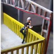 Figure 1 Lucy Women's64 Diorama Model Diecast Miniature Cyberpunk 2077 Edgerunners Hobby Japan HJ Mi