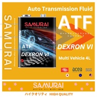 ATF Dexron VI Fully Synthetic Multi Vehicle Auto Gear Perodua Proton Mazda Toyota Honda Kia Free Mil