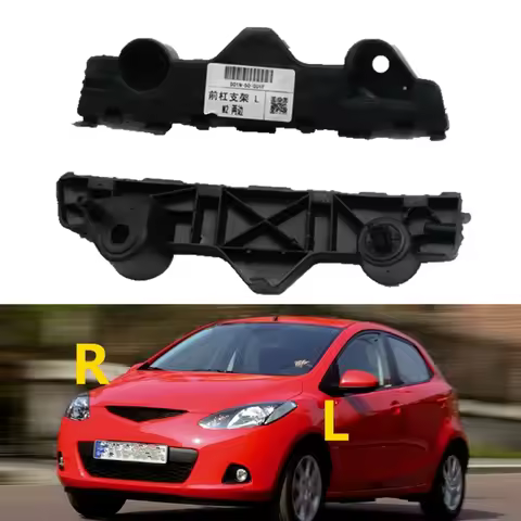 For Mazda 2 Demio 2007-2011 DE Car Accessories Front Bumper Bracket Holder Left Right Side D01N-50-0